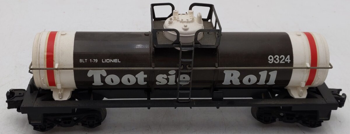 Lionel 6-9324 O Gauge Tootsie Roll Single Dome Tank Car EX