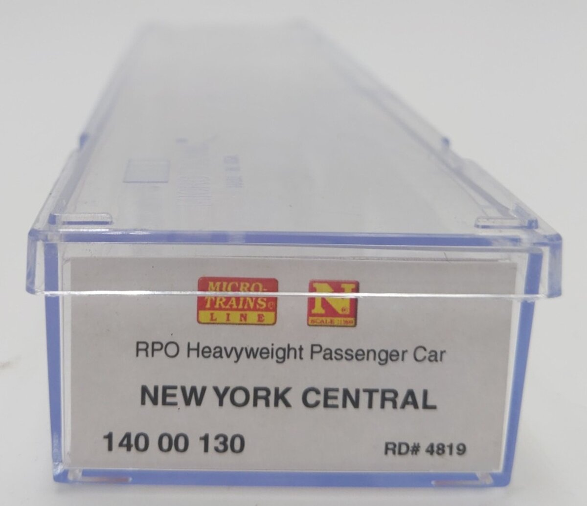 Micro-Trains 14000130 N New York Central 60' RPO Heavyweight Passenger Car #4819 LN/Box