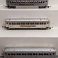 American Flyer Vintage S Scale Custom Silver Passenger Cars #655,655 [3]