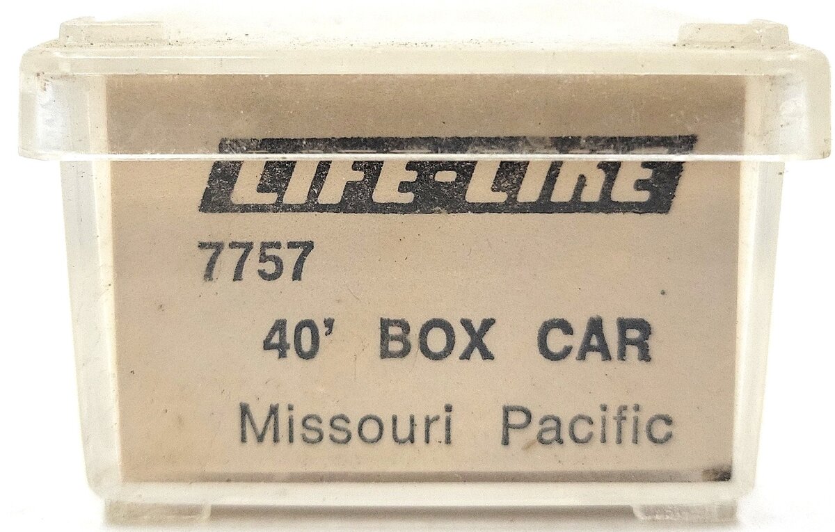 Life Like 7757 N Scale Missouri Pacific 40' Box Car #121022 EX/Box