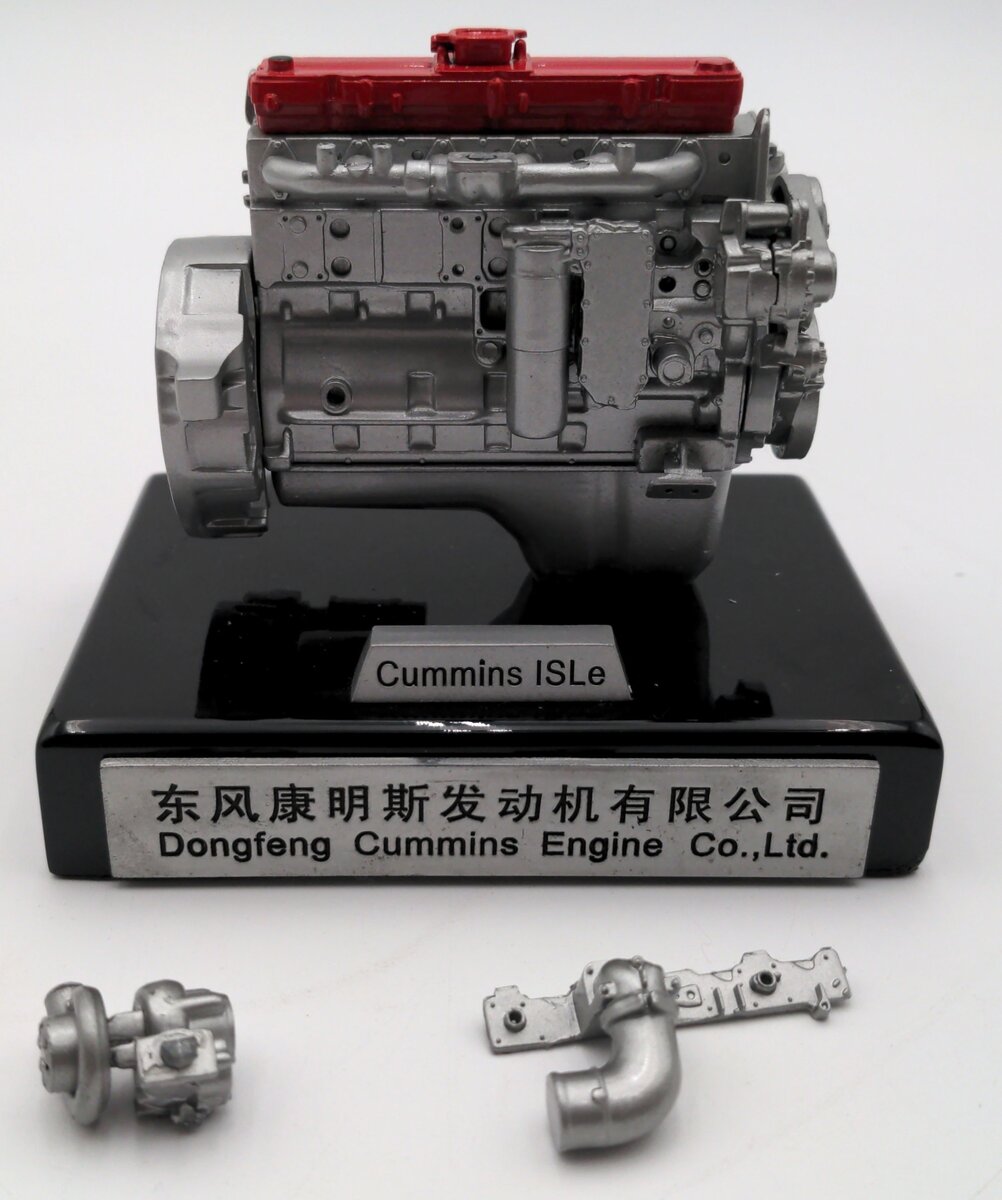 Cummins  Pewter Replica Diesel Engine EX
