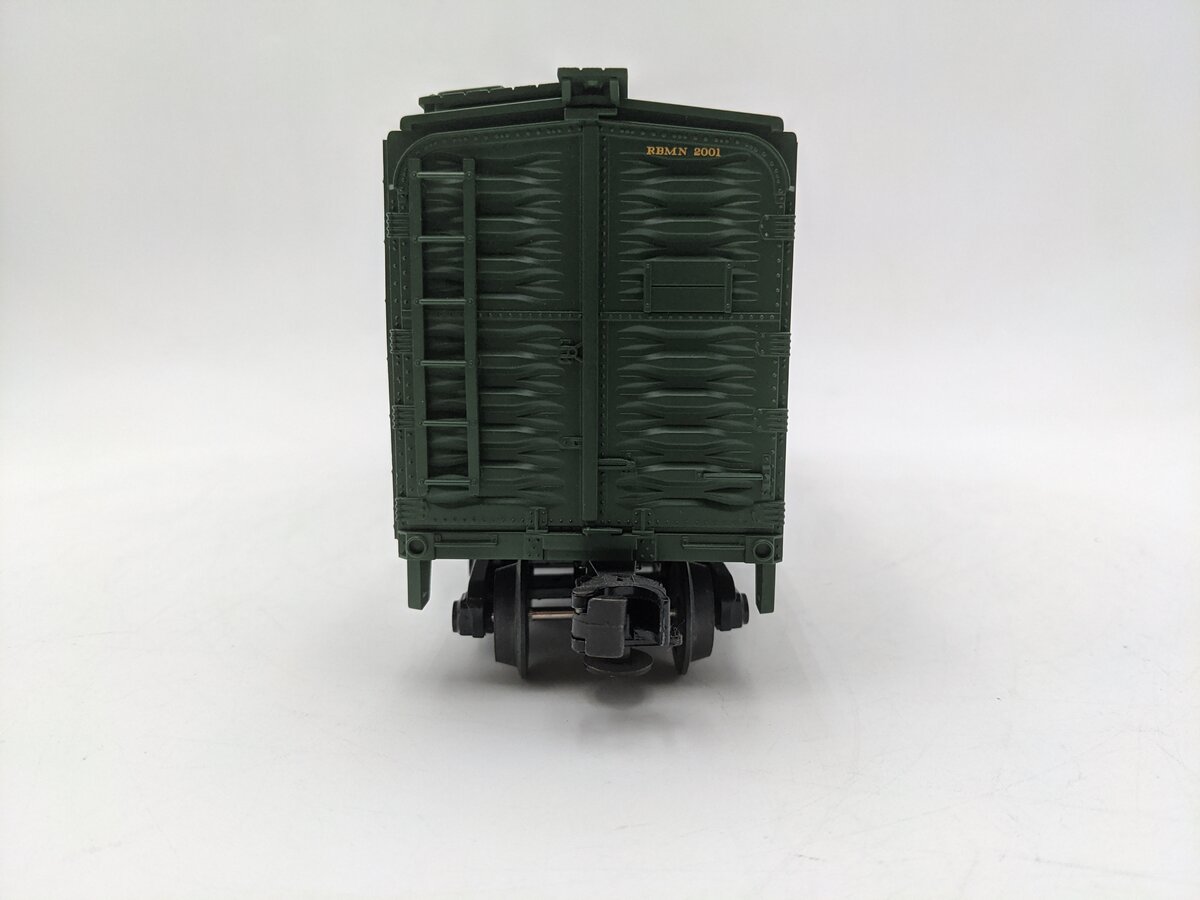 MTH 20-93088 O Gauge Reading Blue Mountain & Northern Boxcar #2001 EX