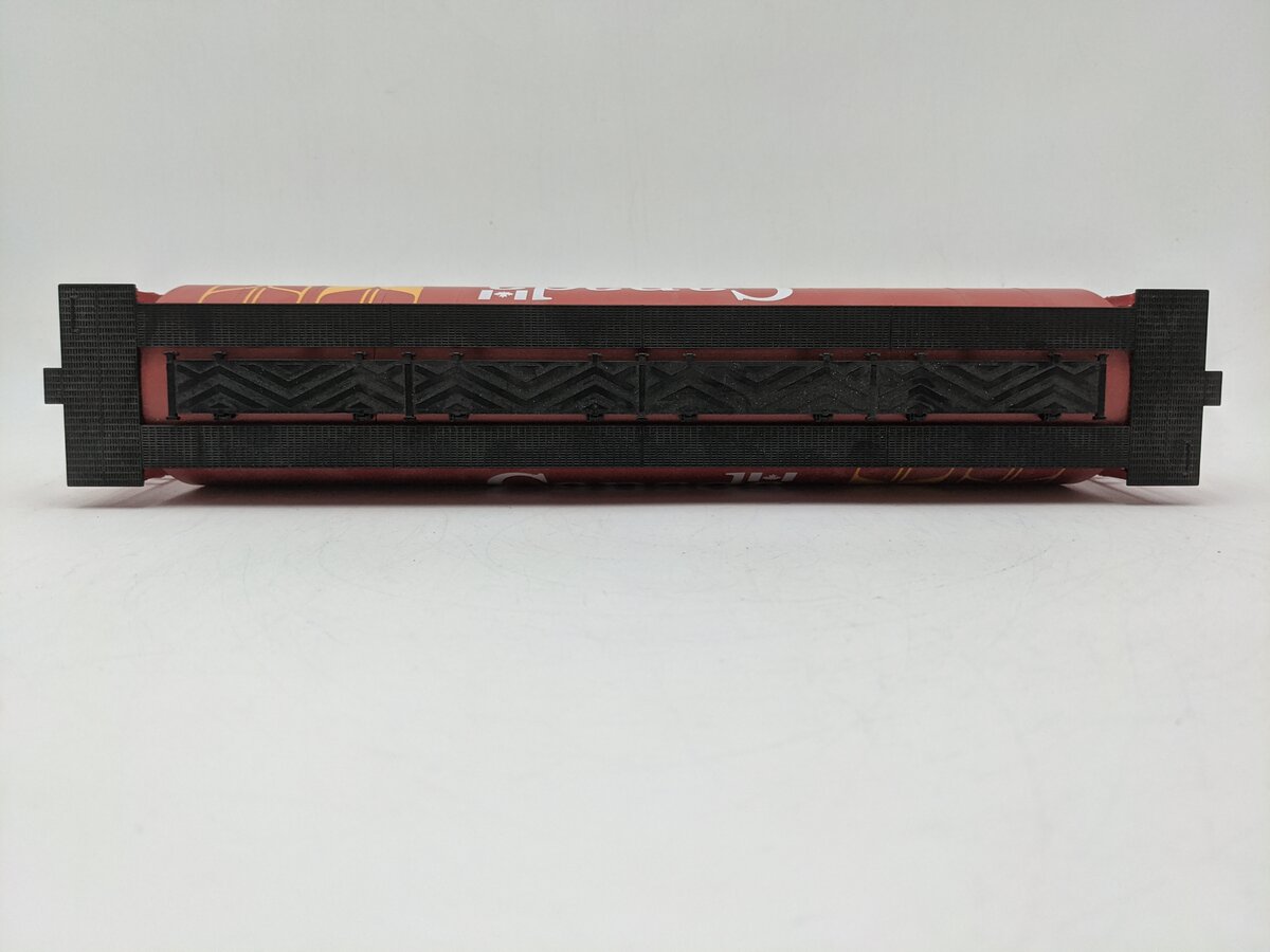 MTH 20-97400 O Gauge Canada 4-Bay Cylindrical Grain Hopper #110060 EX
