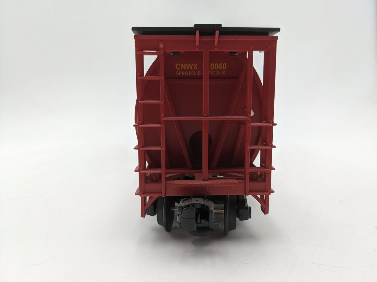 MTH 20-97400 O Gauge Canada 4-Bay Cylindrical Grain Hopper #110060 EX