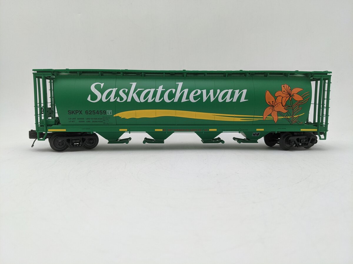 MTH 30-75655 O Saskatchewan 4-Bay Cylindrical Hopper EX