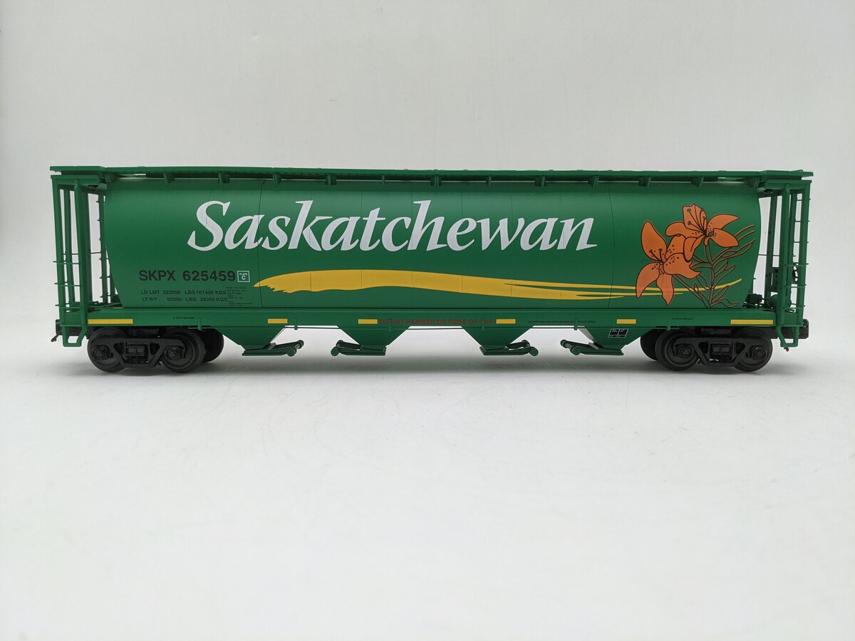 MTH 30-75655 O Saskatchewan 4-Bay Cylindrical Hopper EX