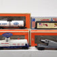 Lionel O Gauge Assorted Freight Cars [4] EX/Box