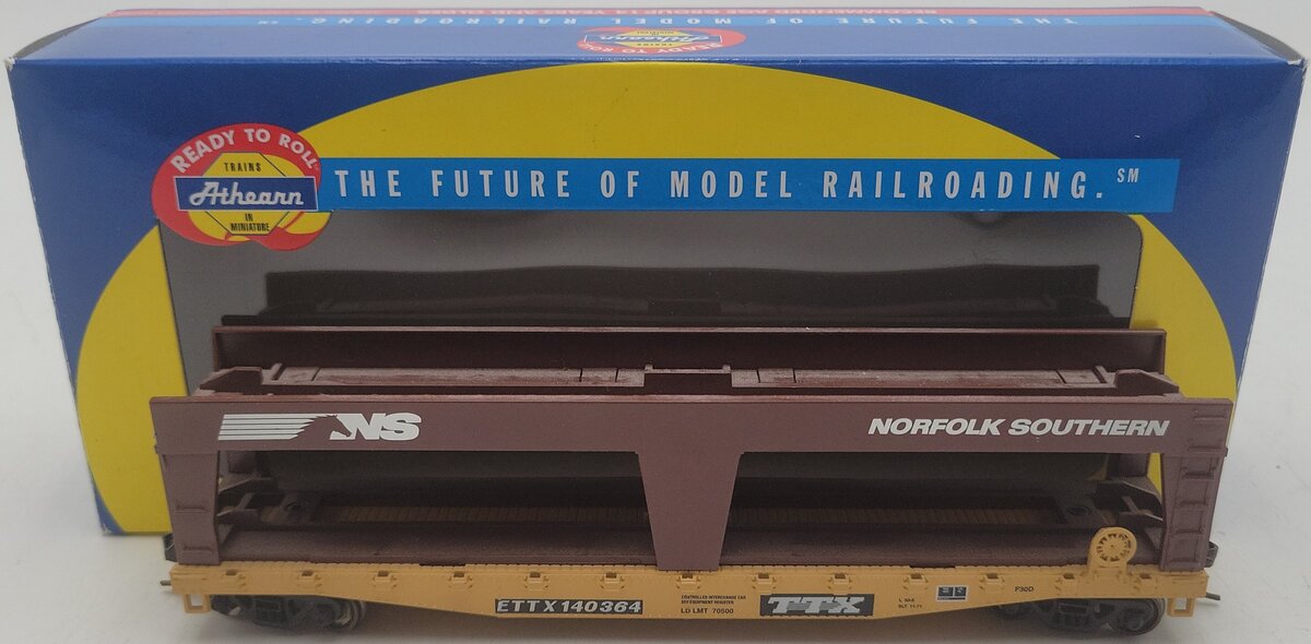 Athearn 74409 HO Scale Norfolk Southern RTR 50' Autoloader #140364 EX/Box