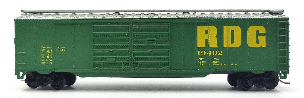 Atlas 3606 N Scale Reading Boxcar #19402 LN/Box
