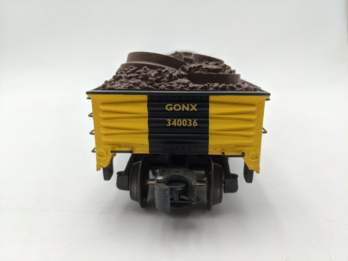 K-Line K652-8011 O Gauge Railgon Classic Gondola with Junk Load #340036 EX