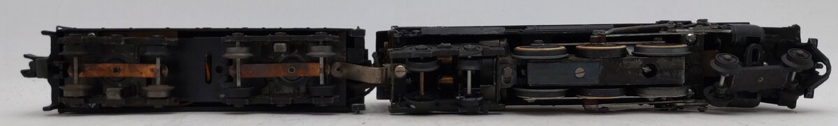 American Flyer 326 Vintage S NYC 4-6-4 Diecast Steam Locomotive & Tender VG