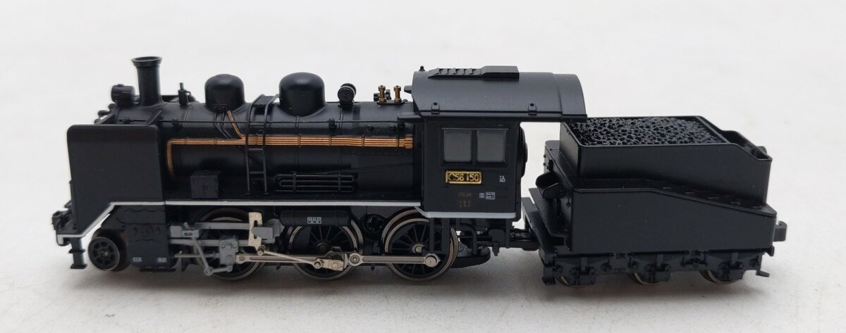 MicroAce A6308 N Scale JNR C56-160 Steam Locomotive & Tender LN/Box