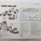 Ertl 2428 Diecast Caterpillar Micro Size Construction Set NIB