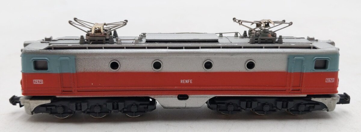 Ibertren 953 N Scale Renfe Spanish Alstom Electric Locomotive #7671 EX/Box