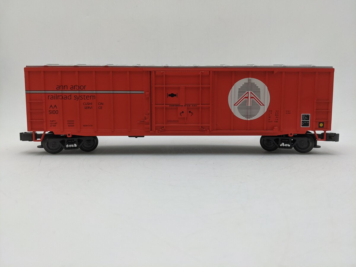 Weaver U14025LD O Gauge Ann Arbor 50' Plug Door Boxcar #5199 [3 Rail] EX