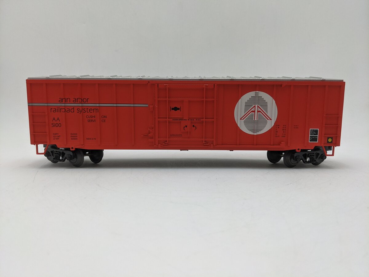 Weaver U14025LD O Gauge Ann Arbor 50' Plug Door Boxcar #5199 [3 Rail] EX