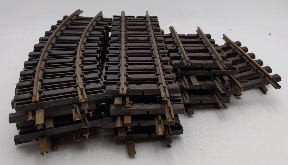 LGB/ Bachmann G Gauge Assorted Curved and Straight Track Sections [24] VG