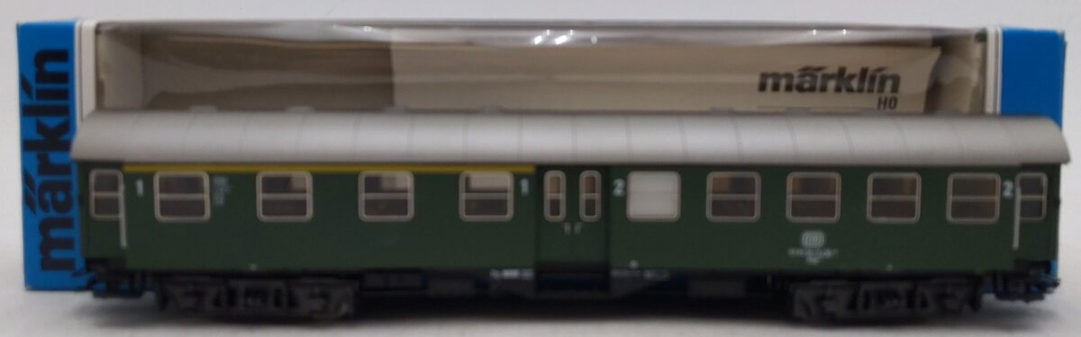 Marklin 4131 HO Scale DB AByg Passenger Carriage Road #:50 80 38-11 436-1 EX/Box