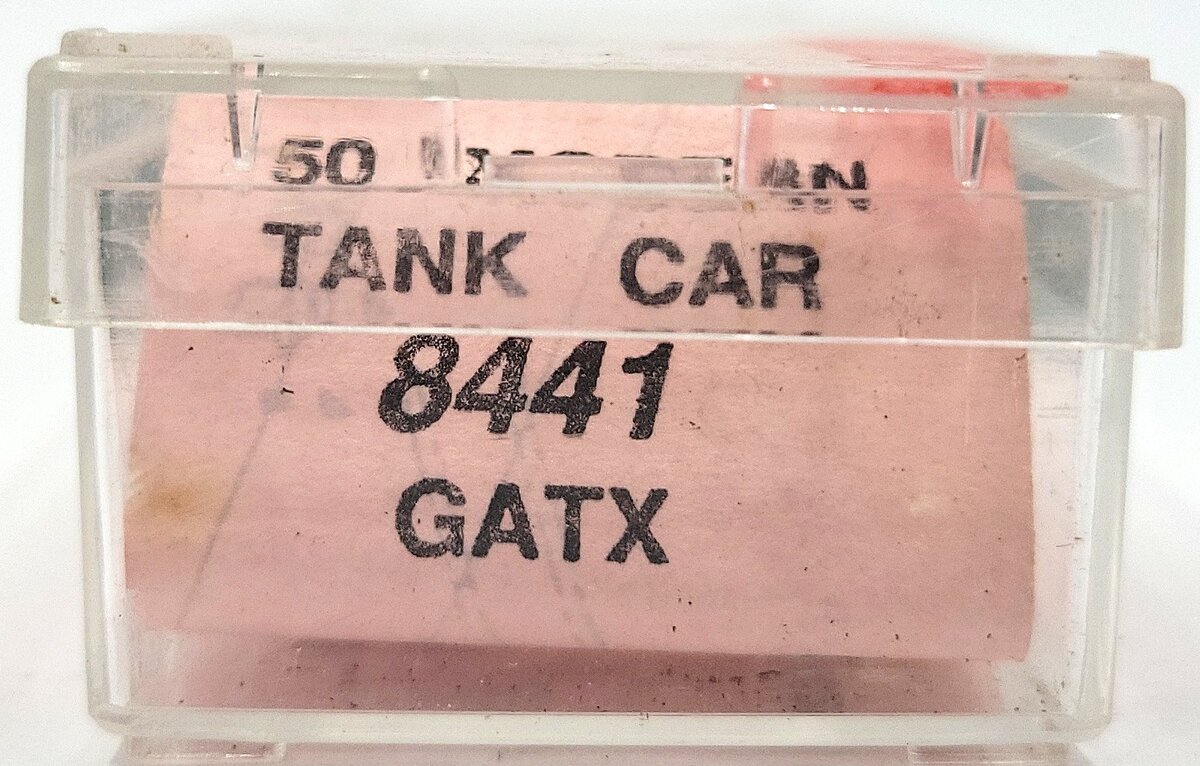 Roundhouse 8441 N Scale GATX 50' Modern Tank Car #52607 EX/Box