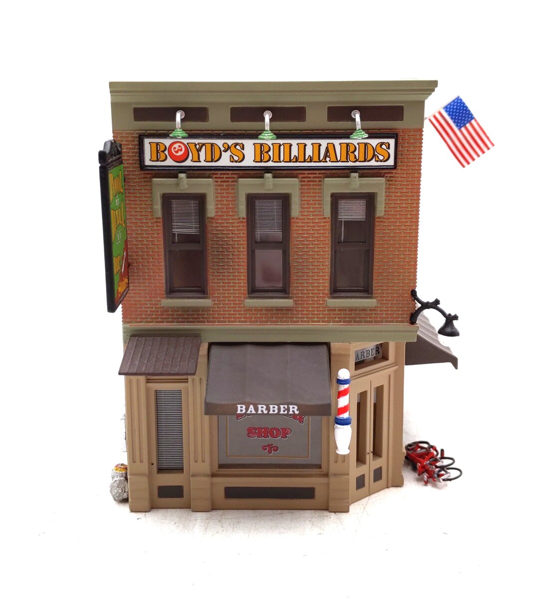 Woodland Scenics BR5024 HO Built-&-Ready Corner Emporium Building EX