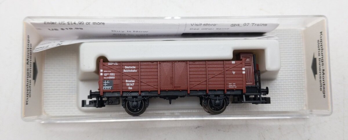 Fleischmann 8811K N Scale Deutsche Bundesbahn Gondola #56147 LN/Box