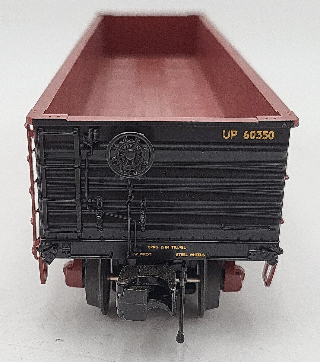 MTH 20-98094 O Gauge Union Pacific 55 Ton All Steel Drop Bottom Gondola #60350 LN