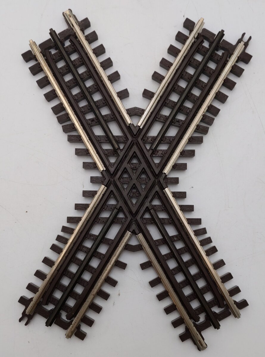 Atlas 6083 O 60° Nickel Silver Track Crossing 21st Century Track System LN/Box
