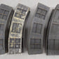 S Scale Tinplate Curve Track & Assorted Roadbed [20] VG