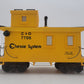 Lionel 8-87706 G Scale Chessie Illuminated Caboose EX
