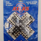 Atlas 6080 O Gauge 90° Nickel Silver Track Crossing Custom Supreme MT/Box