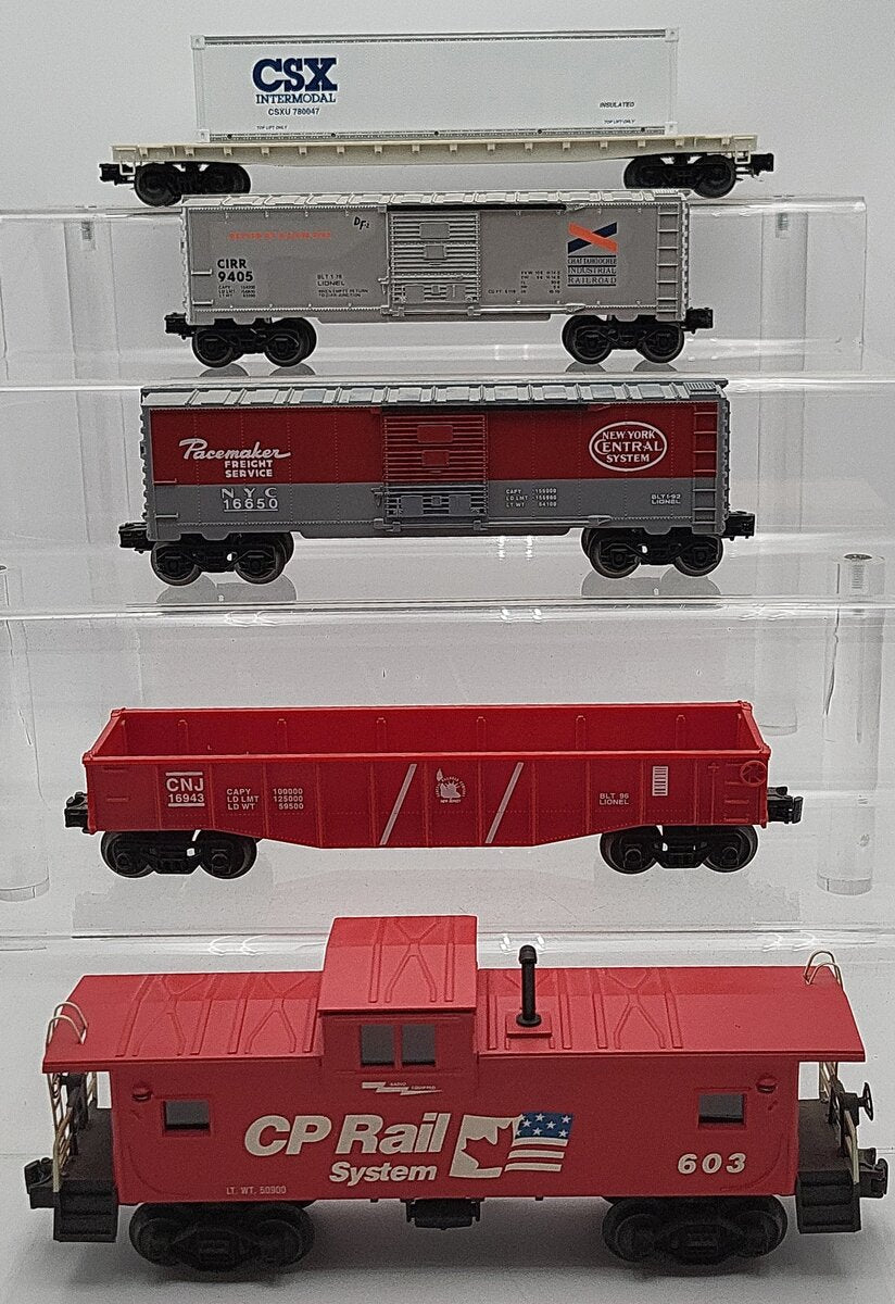 Lionel & Other O Gauge Assorted Freight Cars: 16650, 9405, 16943 [5] EX