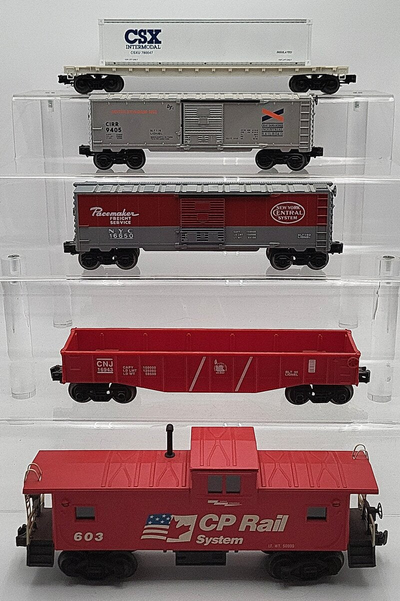 Lionel & Other O Gauge Assorted Freight Cars: 16650, 9405, 16943 [5] EX