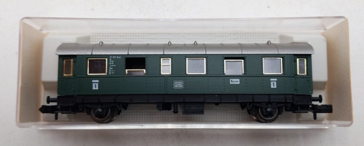 Fleischmann 8061 N Scale DB Piccolo Coach Car #27261 LN/Box