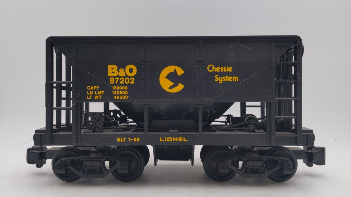 Lionel 8-87202 G Scale Baltimore & Ohio Ore Car EX