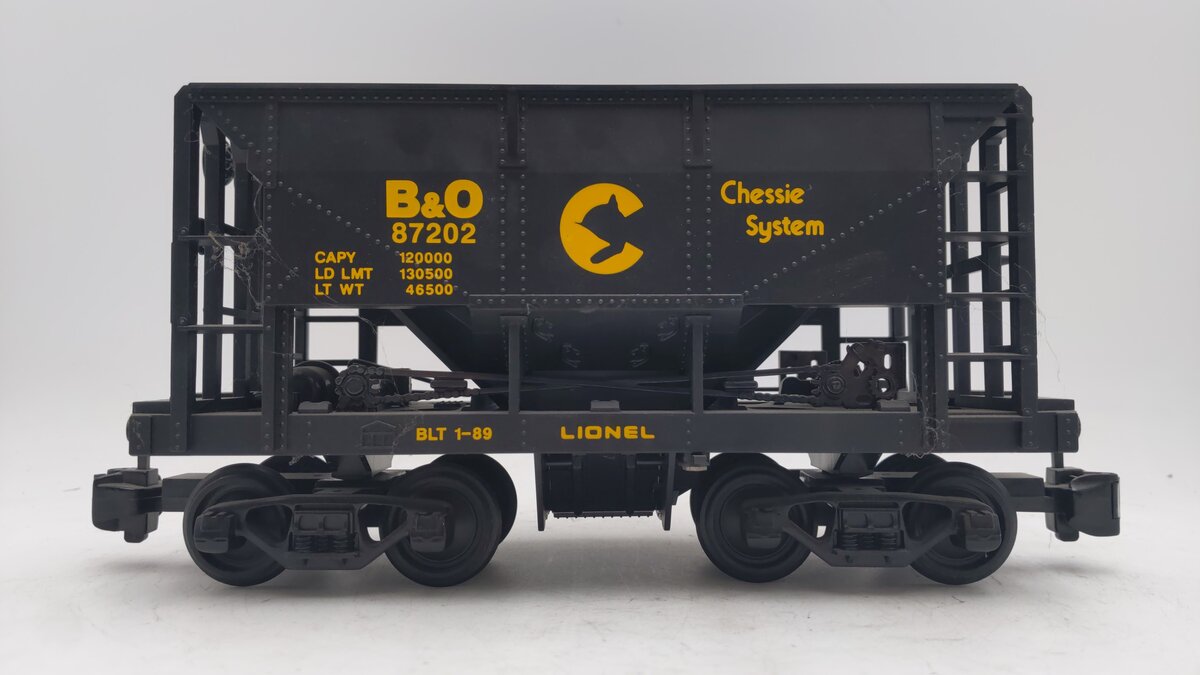Lionel 8-87202 G Scale Baltimore & Ohio Ore Car EX