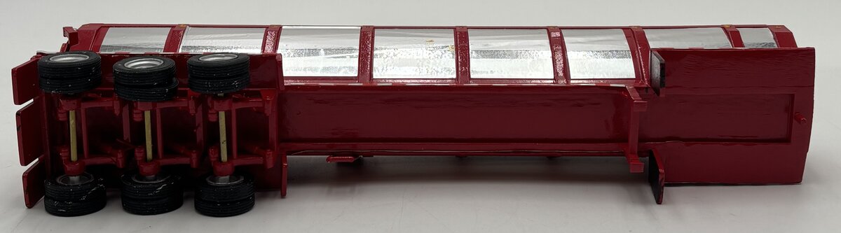 Tennessee Pass Models 1:87 Red Trout River 3 Axle Live Bottom Trailer EX
