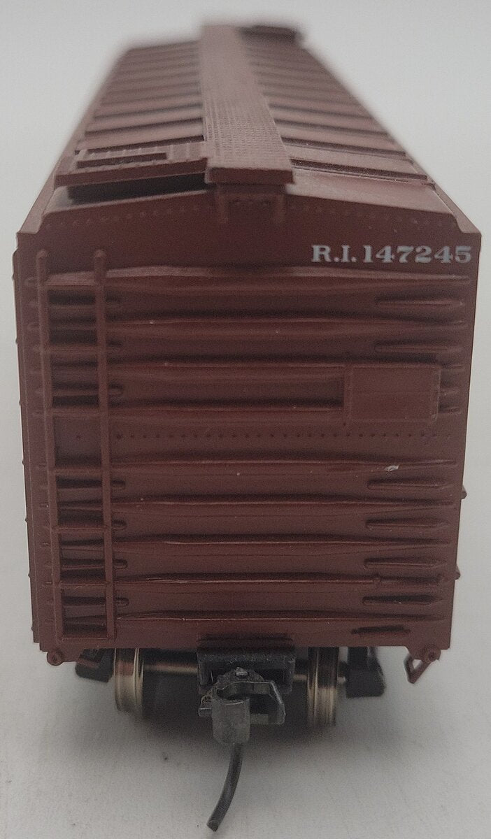Athearn 70075 HO Scale Rock Island Boxcar #147245 EX/Box
