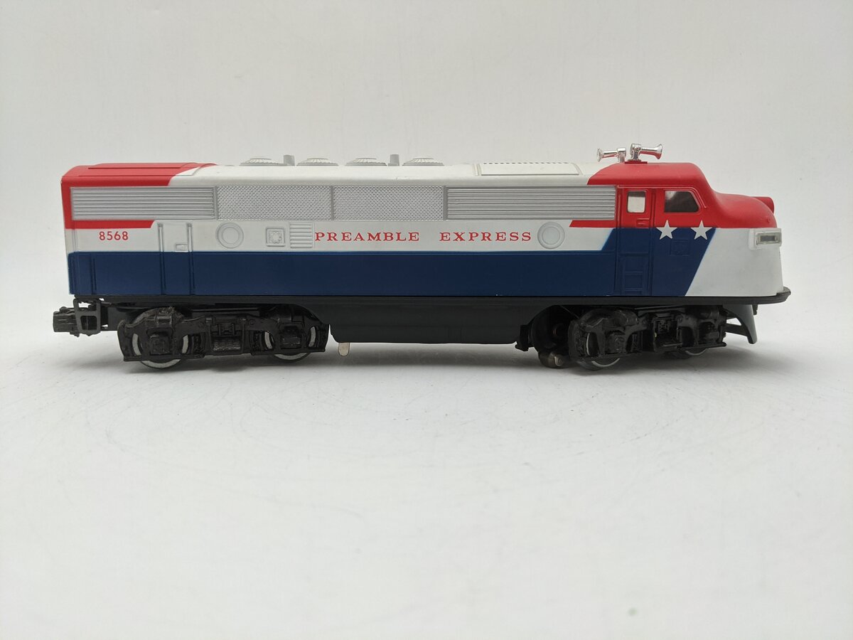 Lionel 6-8568 O Gauge Preamble Express F3 A Diesel Locomotive #8568 EX