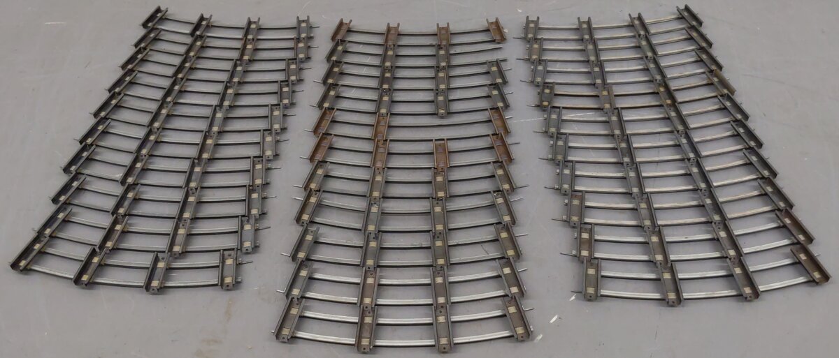American Flyer 702 Vintage S Curved Track Sections (31)/Box