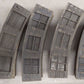 S Scale Curved & Straight Tinplate Track w/ Rubber Roadbed [20] VG