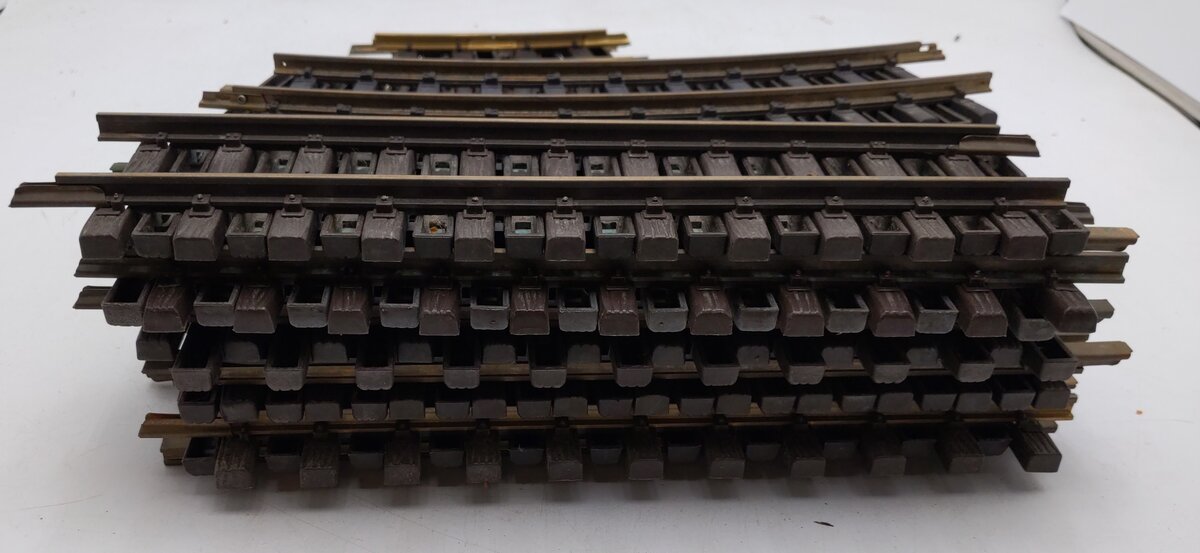 LGB/ Bachmann G Gauge Assorted Curved and Straight Track Sections [25] VG