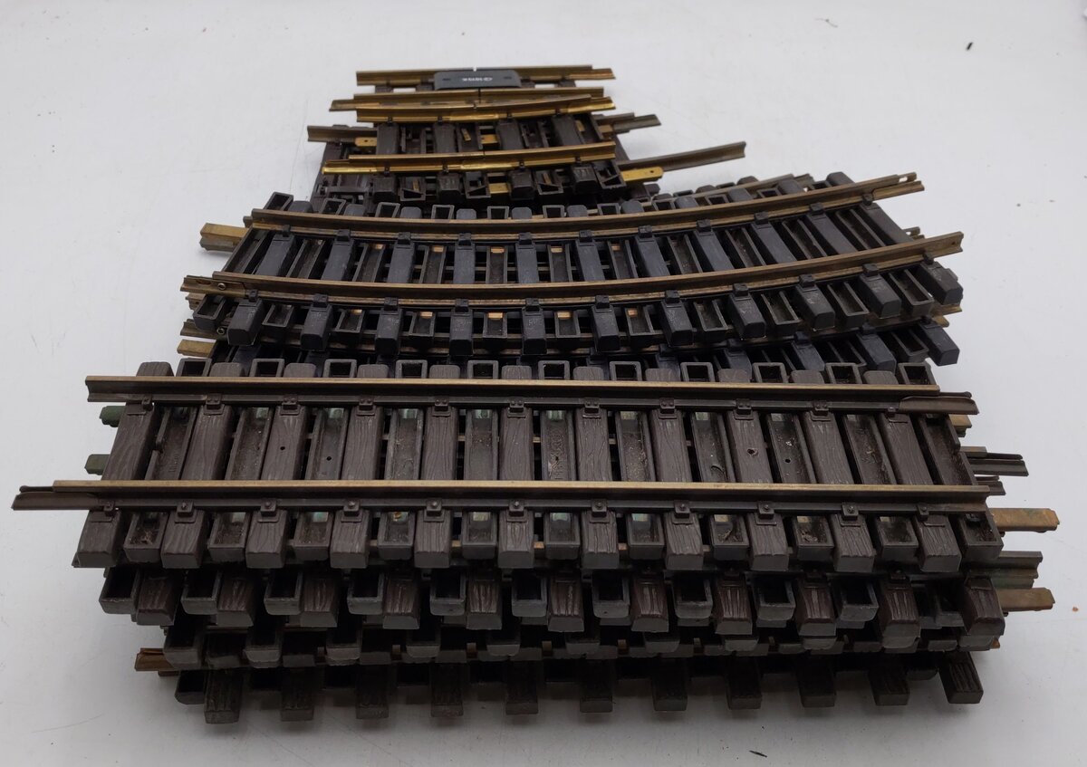 LGB/ Bachmann G Gauge Assorted Curved and Straight Track Sections [25] VG