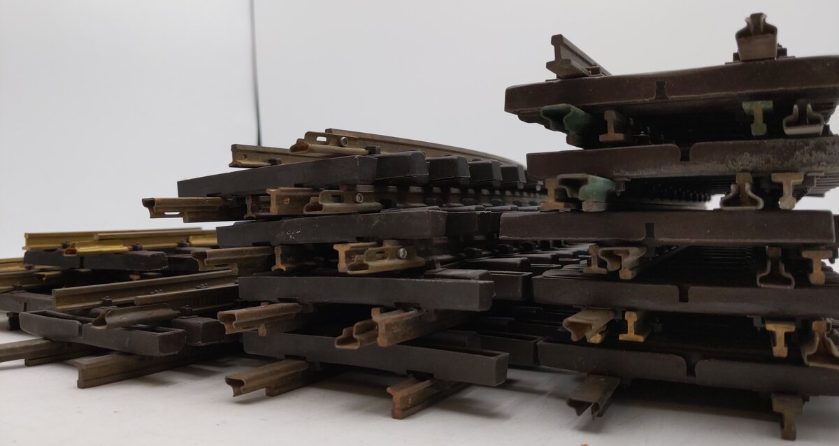 LGB/ Bachmann G Gauge Assorted Curved and Straight Track Sections [25] VG