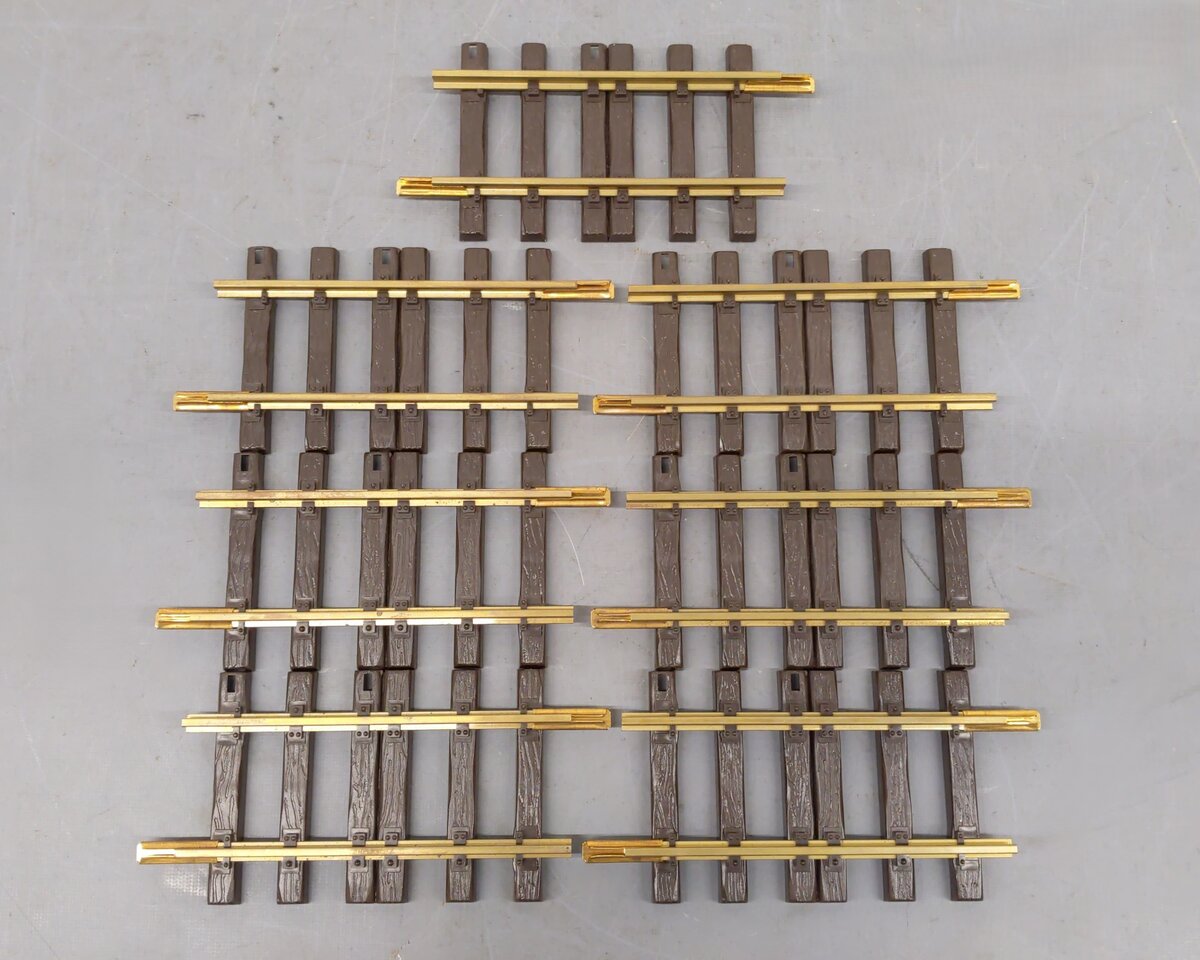 LGB Assorted G Scale Curved & Straight Tracks [25] EX