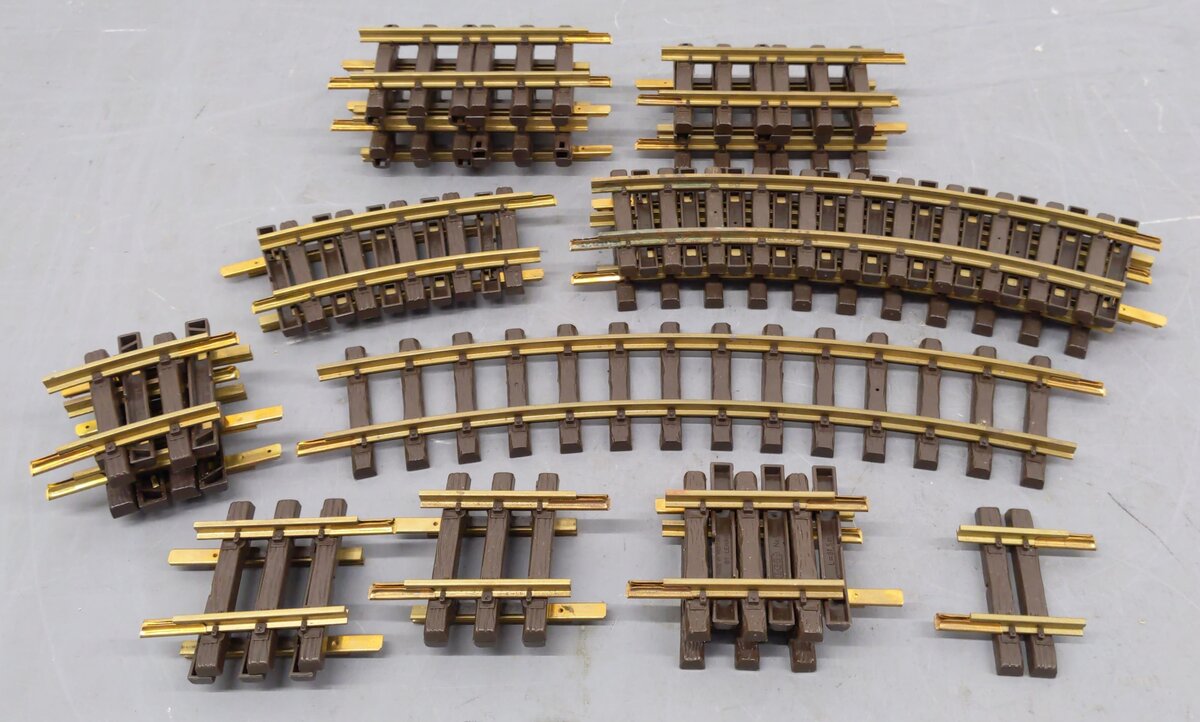 LGB Assorted G Scale Curved & Straight Tracks [25] EX