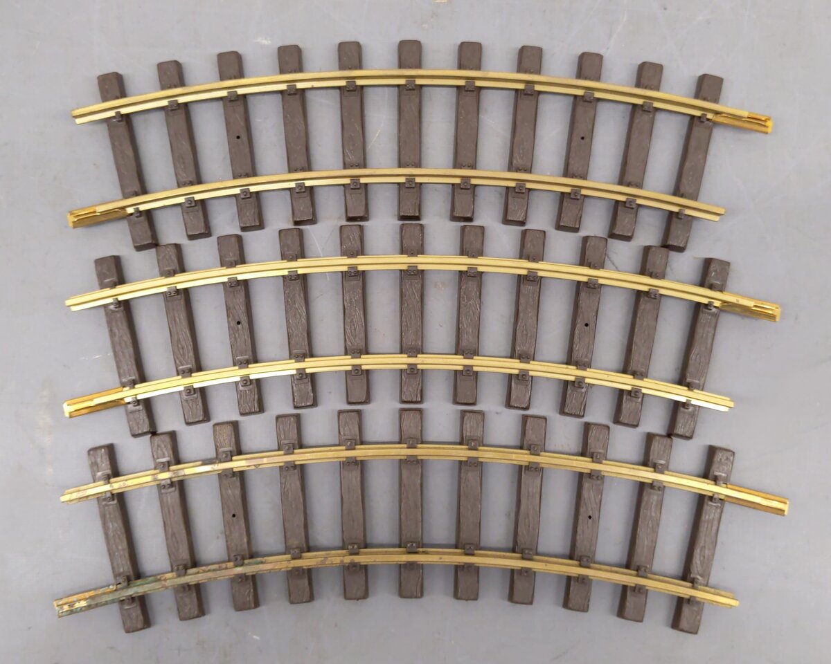 LGB Assorted G Scale Curved & Straight Tracks [25] EX