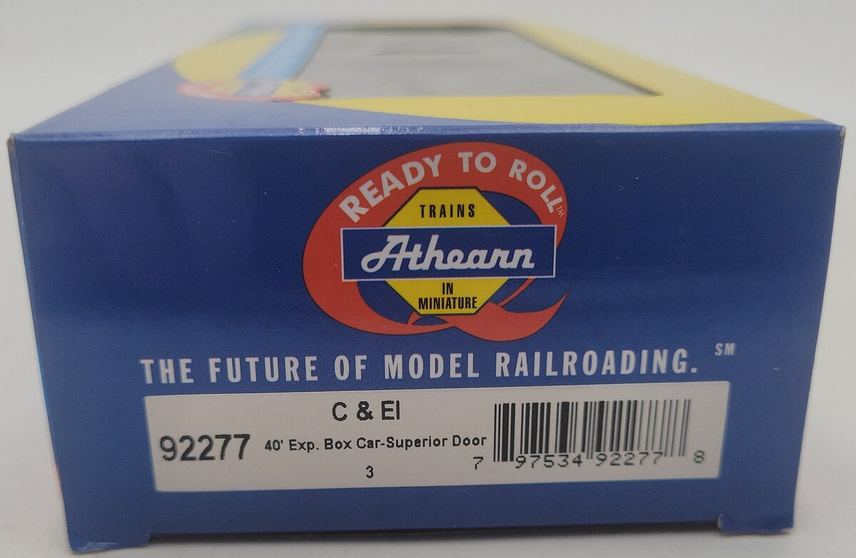 Athearn 92277 HO Scale C&EI/Dixie 40' Express Boxcar #3 EX/Box