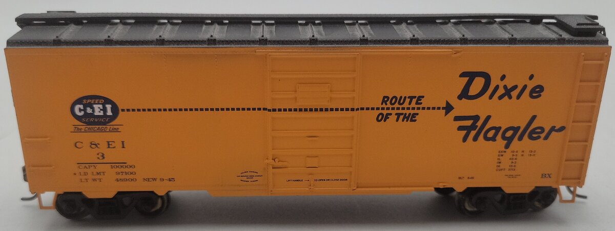 Athearn 92277 HO Scale C&EI/Dixie 40' Express Boxcar #3 EX/Box