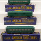 American Flyer Vintage S Gauge Passenger Cars #650,651,650 [3] VG/Box