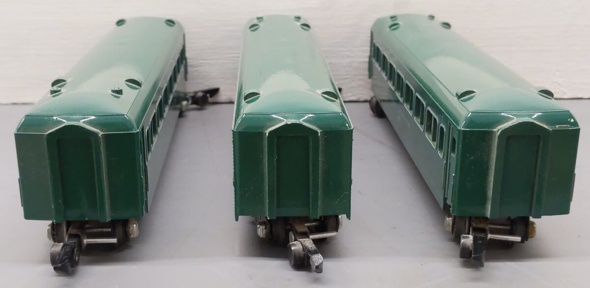 American Flyer Vintage S Gauge Passenger Cars #650,651,650 [3] VG/Box